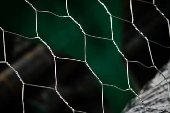 malla hexagonal